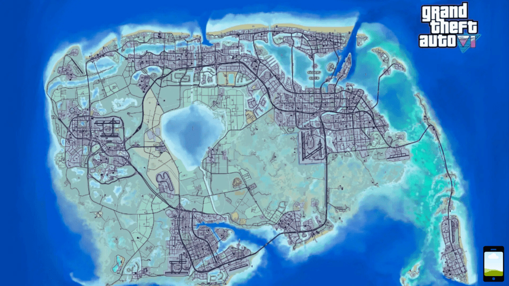 LEAKED MAP GTA 6
